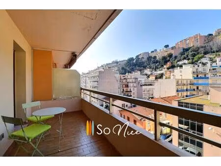 appartement t1/2 meublé et climatisé de 29m² avec terrasse & cave - nice saint-sylvestre /