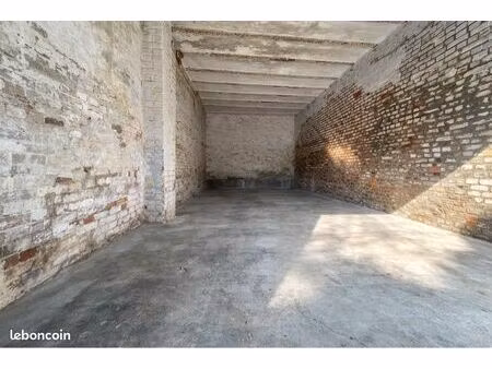 garage pour stockage