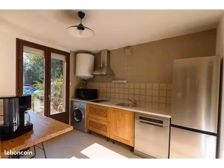 t2 meublé 50 m² + jardin + parking briançon/ saint-chaffrey