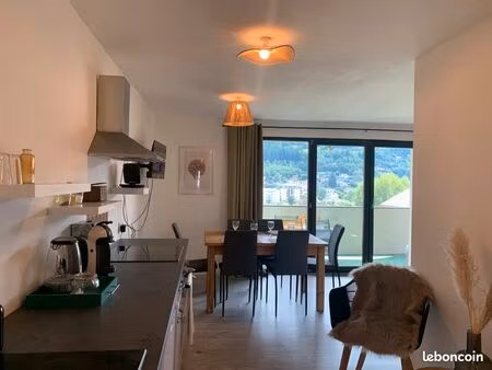 f3 meublé-balcon sud 12m2- séjour maximum 3 mois