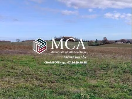 terrain constructible viabilisé à vendre