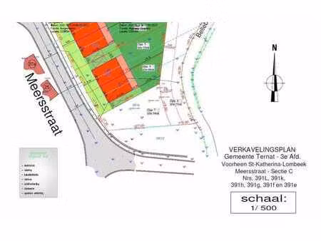bouwgrond voor halfopen bebouwing