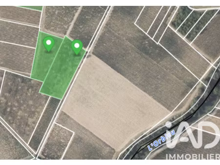 vente terrain agricole 9 595 m²