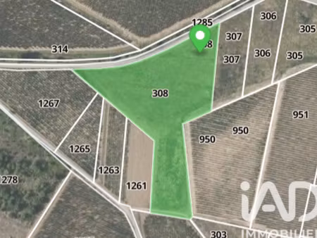 vente terrain agricole 9 750 m²