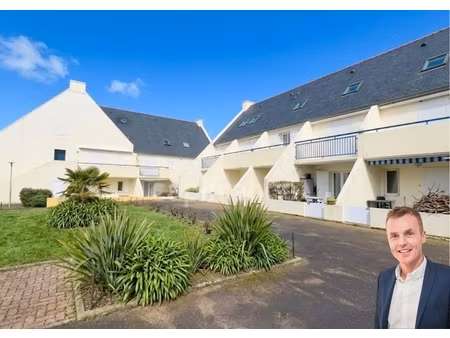 saint nic - vente à 100 m de la plage - appartement t2 bis de 20 m² habitable - tarasse - 