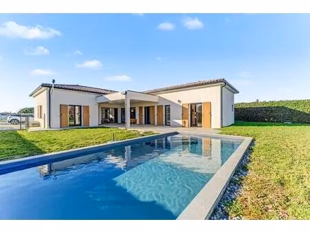 villa contemporaine (2021) avec piscine – secteur cransac  fronton