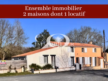 ensemble immobilier - 2 maisons dont 1 locatif