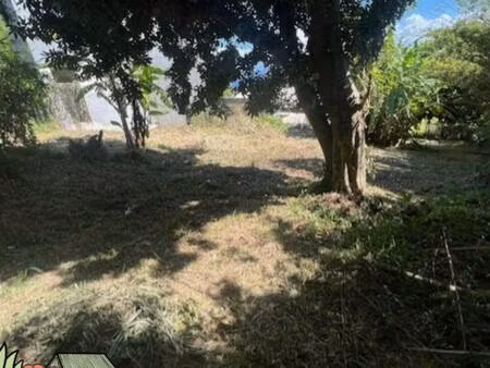 terrain 487m² saint francois