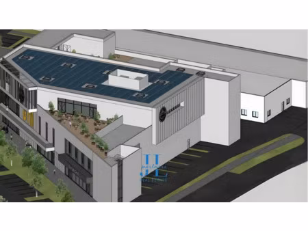 à louer – restaurant 910 m² + terrasse 447 m² – r+2 rooftop – biganos – befa – livraison t