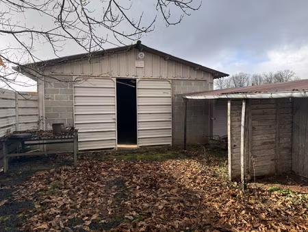 garage avec terrain proche centre bourg