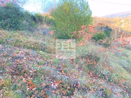 terrain 805m² avec vue dégagée