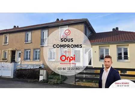 vente maison 3 pièces 62.1 m² à maizieres-les-metz (57280)  156 000 €
