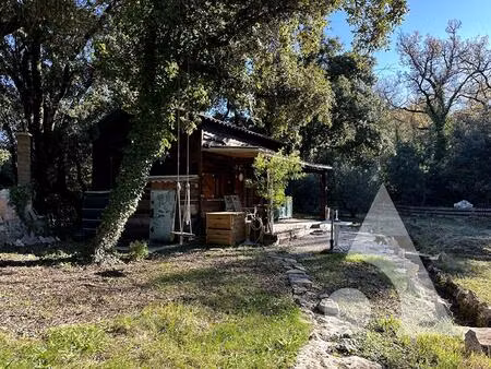 chalet ossature bois autonome à vendre 24 m² - 6517 m² à cabasse