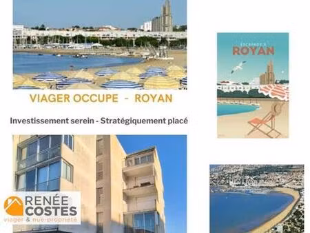 vente à terme occupée sur 120 mois - royan (17200)