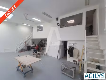 rare sur le secteur : vente d'un ancien atelier d'artiste - local polyvalent de 130 m² à p