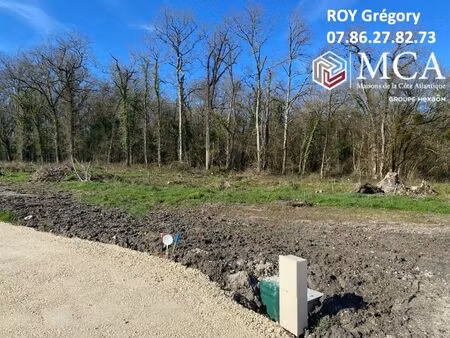 vente terrain 535 m² médis (17600)