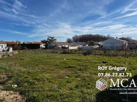 vente terrain 314 m² saujon (17600)