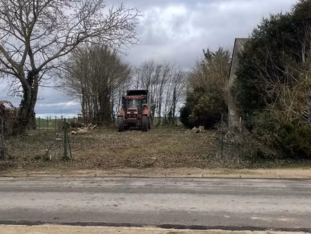 vente terrain à bâtir 643 m²