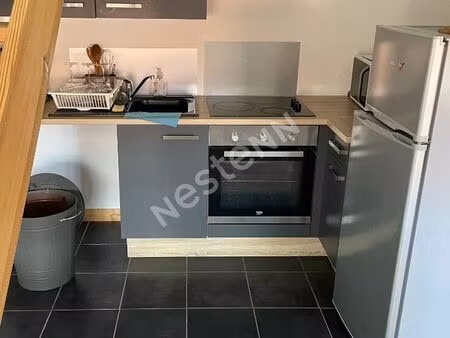 studio de 24m2 meublé avec mezzanine en centre ville yssingeaux