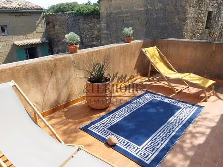 maison de village avec terrasses