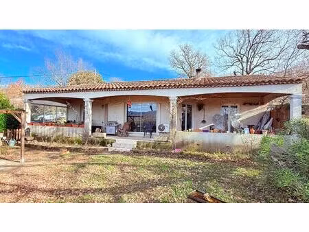 villa de plain pied - vue sur les cévennes