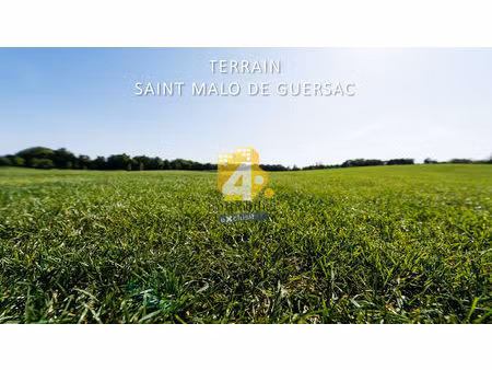 terrain saint malo de guersac 772 m2