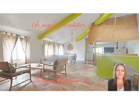 maison raissac d aude 9 pièce(s) 220 m2 avec garage et cour