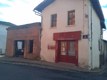 a vendre à calmont  deux maisons mitoyennes