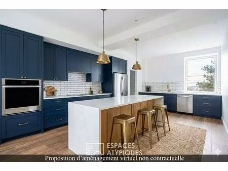 appartement rénové avec 2 chambres