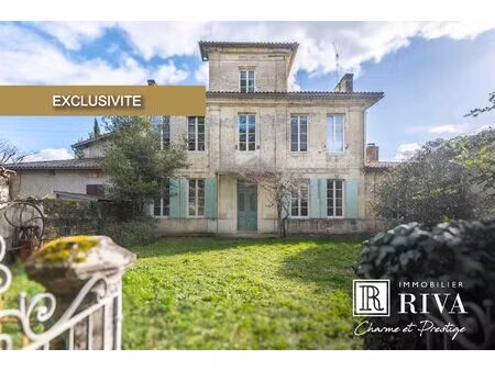 demeure en pierre - 200 m2 hab - gde dependance 185 m2 - petite maison - 40 m2