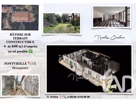vente maison à fontvieille (13990) : à vendre / 170m² fontvieille