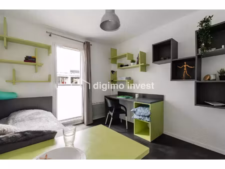 vente appartement 1 pièce 18 m² nantes (44200)