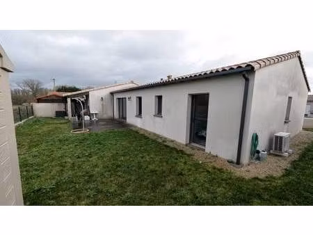 maison de plain-pied à vendre