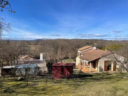 a barjac : une villa refuge de sérénité entre gorges et garrigue !