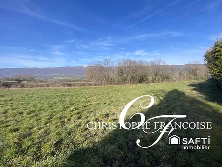 vente terrain 4000 m² à saint-germain-sur-rhône (74910)  560 000 €