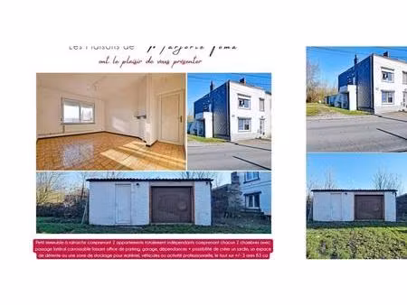 immeuble de rapport à vendre à rue des trois frères servais 50 auvelais (vbd91645)