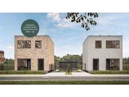 afgewerkte energiepositieve (epc -18) nieuwbouwwoning