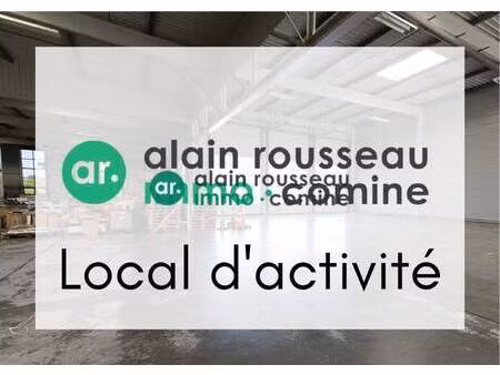 local d'activités à vendre