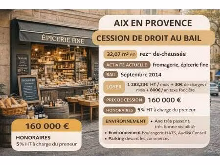 local commercial à vendre