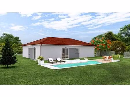terrain avec maison neuve à vendre