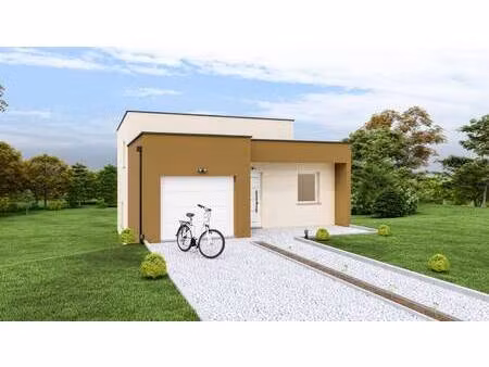 terrain avec maison neuve à vendre