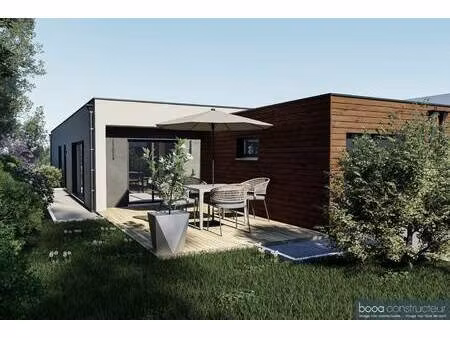terrain avec maison neuve à vendre