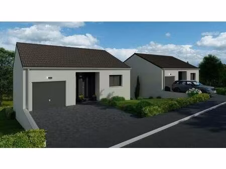 terrain avec maison neuve à vendre