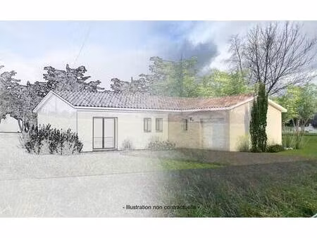 terrain avec maison neuve à vendre