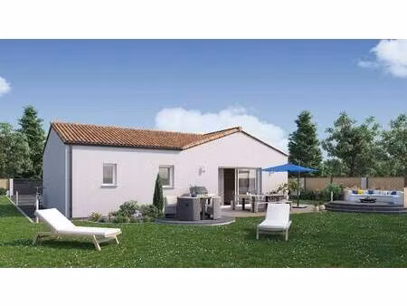 terrain avec maison neuve à vendre