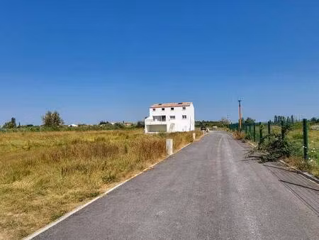 terrain constructible viabilisé à vendre