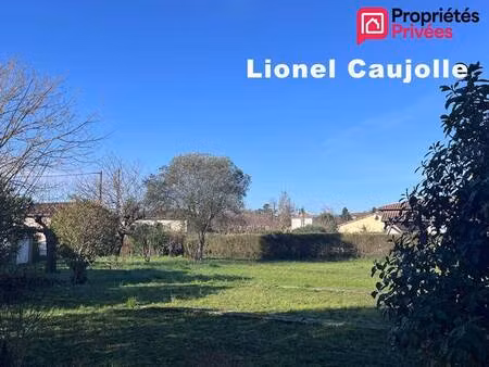 terrain constructible à vendre