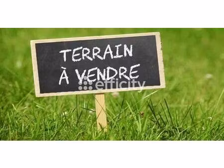 terrain constructible viabilisé à vendre
