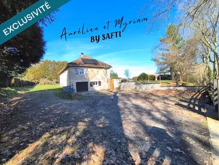 pavillon de 121 m² avec sous-sol complet 