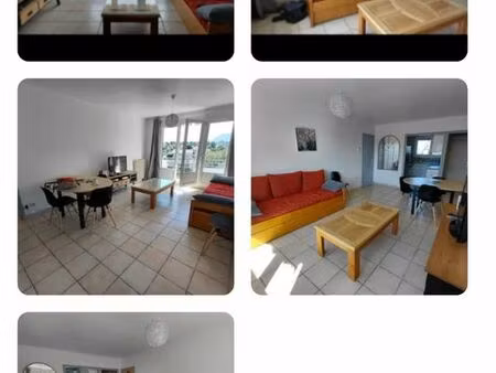 t3 meublé - lumineux - 56m2 - voreppe